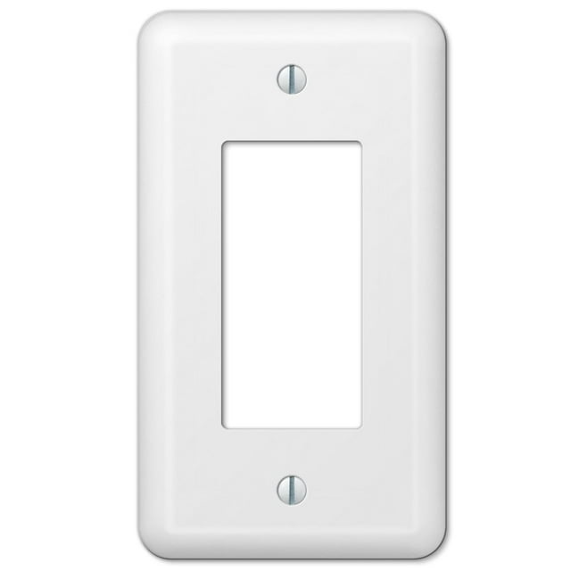 Placa de pared Amerelle Devon Single Rocker Steel White