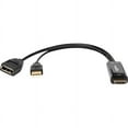 thumbnail image 5 of Rocstor HDMI to DisplayPort 4K@30Hz Adapter M/F Black Y10A234B1, 5 of 5
