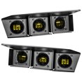 thumbnail image 3 of Oracle Lighting 2021-2024 Fits Ford Bronco Triple White LED Fog Light Kit Steel Bumper 5890-001, 3 of 3