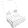 thumbnail image 1 of Earth Breeze Laundry Detergent Sheets Organizer - Clear Acrylic Dispenser with Lid for Laundry Room, 1 of 7