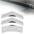 thumbnail image 4 of Bracket Angle, High Connection Strength Beautiful Aluminum Alloy Silver Oxidation  Corner Angle  For Connecting Aluminum T-slot Frame Contours 4040, 4 of 8