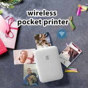 HPRT Pocket Photo Printer - Portable Mini Color Wireless Mobile Printer - Zink 2x3” Sticky-Back Photos - Bluetooth Compatible with iOS & Android Devices Printing Machine Sticker