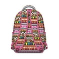 thumbnail image 3 of "Trendy Bohemian Backpack - Spacious 17” Laptop Bag with Tribal Design, Heavy Duty College Backpack for Students, Commuters & Travelers", 3 of 6