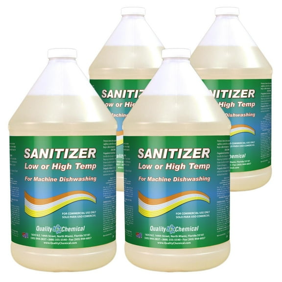 Low Temp Dish Sanitizer / 4 gallon case