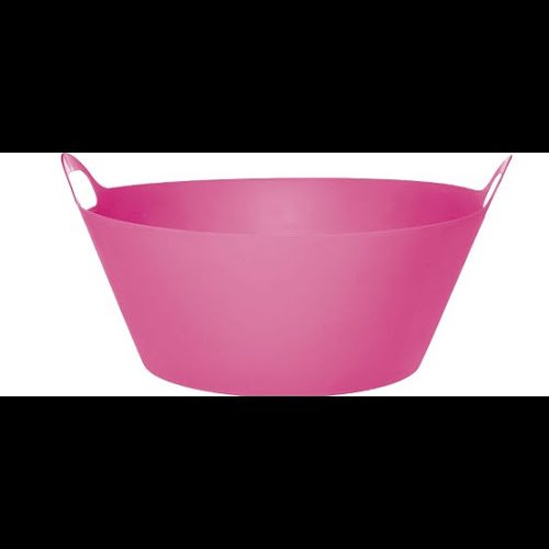Pink Plastic Party Tub