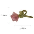 thumbnail image 6 of Eoperou Tulip Flower Hair Catch Clip Non-slip Alloy Hair Grip Elegant Hair Claw Women Girl Shark Clip Long Hair Gripper Fashion Hair Accessories, 6 of 8
