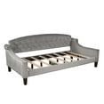 thumbnail image 4 of Modern Luxury Tufted Button Daybed,Twin,for Bedroom, Living Room Gray, 4 of 9
