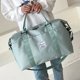 thumbnail image 3 of Bolso de lona unisex de moda Bolso de gimnasio con cremallera informal para hombres y mujeres (verde), 3 of 8