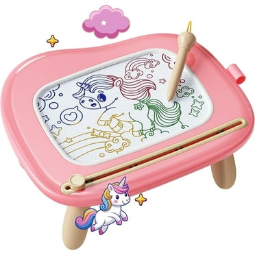KOKODI Magnetic Drawing Board for Toddlers 1 2 3 Year Old, Doodle Board Pad with Erasable Pen，Learning and Educational Kids Toys Easter Gifts