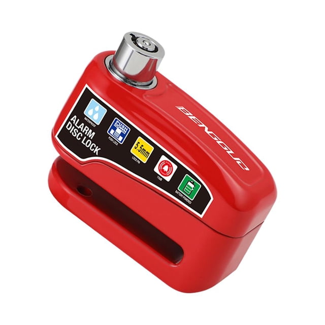 Daily Mix Store Motorcycle Bicycle Lock Alarm Safety Protection Padlock Reminder Anti-Theft