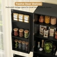 thumbnail image 5 of Richya Tall Kitchen Pantry Storage Cabinet with Doors and Drawer,Modern Kitchen hutch Cupboard Food Pantry Cabinet,Black, 5 of 10