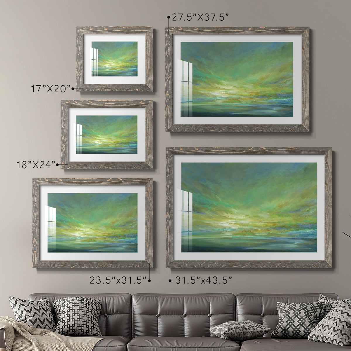 Coastal Views II-Premium Framed Print - Ready to Hang