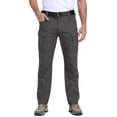 thumbnail image 3 of NAVEKULL Men's Cotton Flex Cargo Pants Lightweight Stretch Work Pants Durable Outdoor Hiking Trousers With 15 Pockets, 3 of 8