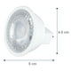 thumbnail image 2 of Focos MR16 Led Aksi 5w Luz Cálida Base Gu10 Pack 10, 2 of 4