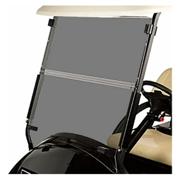 Golf Cart Tinted Fold Down Windshield for Club Car Precedent/Tempo/Onward | 3/16" Thick | Compatible with 2004-Up Models