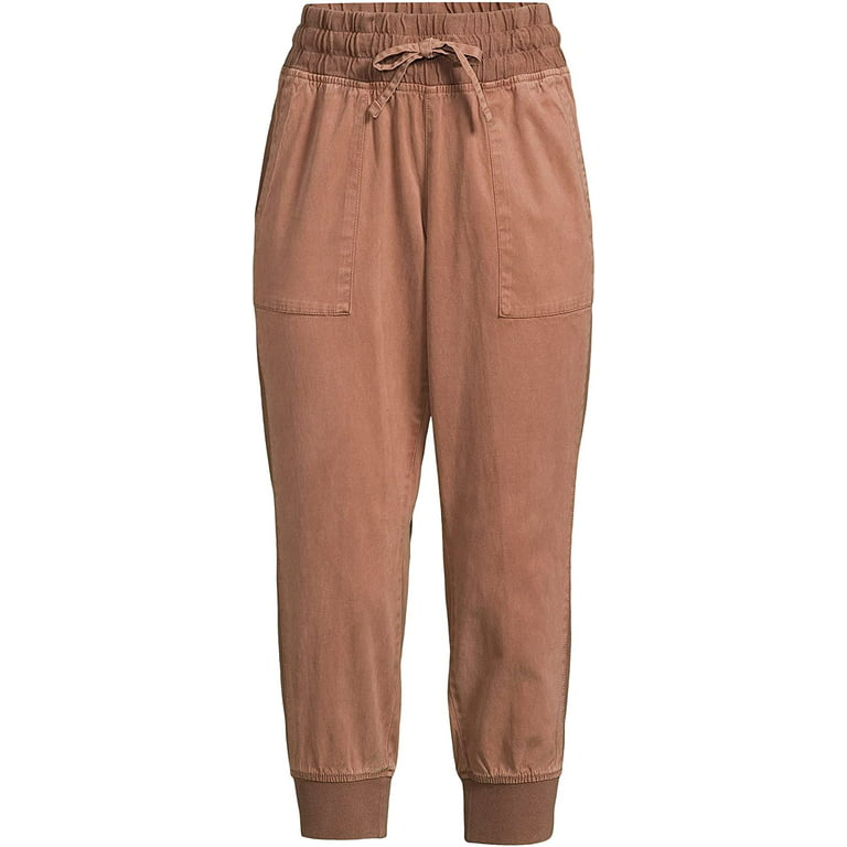 Time And Tru Women’s Relaxed Utility Jogger Pants