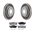 thumbnail image 1 of Transit Auto Front Coated Disc Brake Rotors and Ceramic Pads Kit for Car Chrysler Dodge Intrepid 300M Concorde LHS KGT-100140, 1 of 2