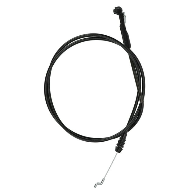 Blade Control Cable, Black Long Durability Wearproof Brake Line 104-8676 ABS+Metal Z Bend Ends For Mower Replacement For