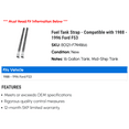 thumbnail image 2 of Fuel Tank Strap - Compatible with 1988 - 1996 Ford F53 1989 1990 1991 1992 1993 1994 1995, 2 of 2