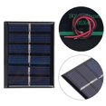 thumbnail image 2 of 4pcs 3V 0.3W Polycrystalline Silicon Solar Charging Panel with 65x48mm Cable, 2 of 4