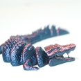 thumbnail image 4 of 3D Printed Crocodile,Movable Mouth,Flexible Joint Animal lacertid Figurines, Home Office Decor,Articulated Small sculpture, decorative item Surprise Festival Gifts, 4 of 9