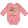 thumbnail image 3 of Inktastic Who Needs Santa when I Have Great Grandma Boys or Girls Long Sleeve Baby Bodysuit, 3 of 5