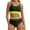 Green, variant on Plus Size High Waisted Tankini Womens Swimsuits Two Piece Boho Swimsuit Tankini Swimsuits 2 Piece Swimsuit Sale 9.99 Women