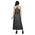 thumbnail image 5 of Moomaya WoMen's Spaghetti Strap Side Slit Dress Plus Size Printed Clothing, 5 of 6