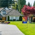 thumbnail image 5 of Autumn Landscape Fall Trees Burlap Garden Flag Double Sided,House Yard Flags,Holiday Seasonal Outdoor Decorative Flag 12x18 Gift, 5 of 6