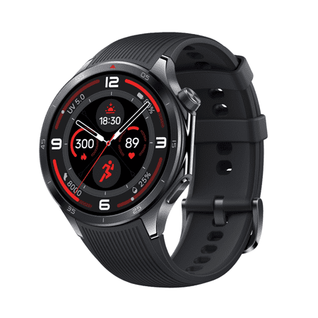 OnePlus Watch 3 Global Version Smart Watch 1.50'' LTPO AMOLED Display Snapdragon W5 Dual Frequency GPS Wear OS Obsidian Titanium