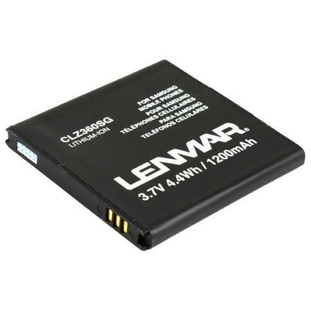- LENMAR CLZ360SG Samsung(R) Galaxy S(R) Cellular Phone Replacement Battery