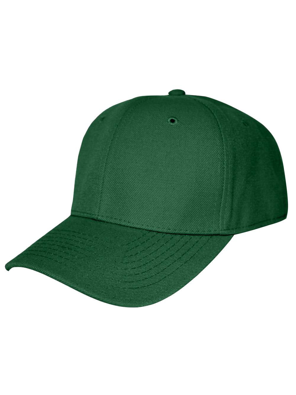 DECKY Orgianl Forest Green Fitted Baseball Caps Size Cap 7-1/2