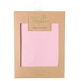 thumbnail image 2 of Touched by Nature Baby Girl Organic Cotton Crib Sheet, Light Pink, One Size, 2 of 2