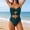 Army Green, variant on Sentmoon Swim Suit with Built in Bra Spaghetti Strap Bikini Women Women Oversized Hollow-out Swimsuits Solid Swimwear Trendy for Plus Size & Curvy Figures Green M