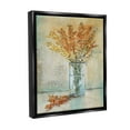 thumbnail image 4 of Stupell Industries Orange Sprigs in Vase Botanical & Floral Painting Black Floater Framed Canvas Art Print Wall Art, 25 x 31, 4 of 10