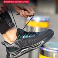 thumbnail image 4 of Safety Shoes Men Light Anti-Shading Comfortable Damping Black Breathable Work Shoes Eu 38-44, 4 of 7