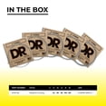thumbnail image 4 of Bass DR Strings Lo-Rider de acero inoxidable con núcleo hexagonal de 5 cuerdas, 4 of 8