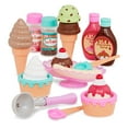 thumbnail image 7 of Battat Sweet Treats Ice Cream Parlour Plastic Playset with 21 Multicolor Pieces, Toddler and Preschool Toys, 7 of 7