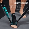 thumbnail image 4 of Correa de nailon tejida para protección de tobillo contra la presión, para correr, fitness, baloncesto, protección de tobillo antiesguince, 4 of 5