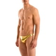 thumbnail image 2 of Gary Majdell Sport Mens New Gold Thong Swimsuit Size Medium, 2 of 3