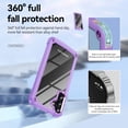 thumbnail image 4 of for Samsung A05S Case Slim Ultra Thin Clear Acrylic PC Back Cover Soft Silicone Bumper Shell For Galaxy A05S 6.4"(Purple), 4 of 7
