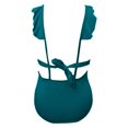 thumbnail image 4 of Womens One Piece Swimsuit,Plus Size Tankini Set One Piece Style Swimsuit With Padded Top Comfortable Swimwear Ensemble for Beach Full Coverage And Support,Swimsuits for Women,L, 4 of 5