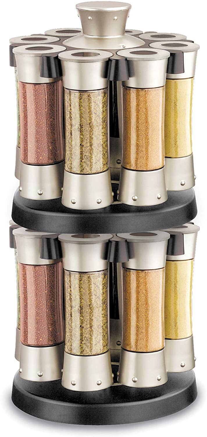 Wh... KitchenArt 25000 Select-A-Spice Auto-Measure Carousel Professional Series