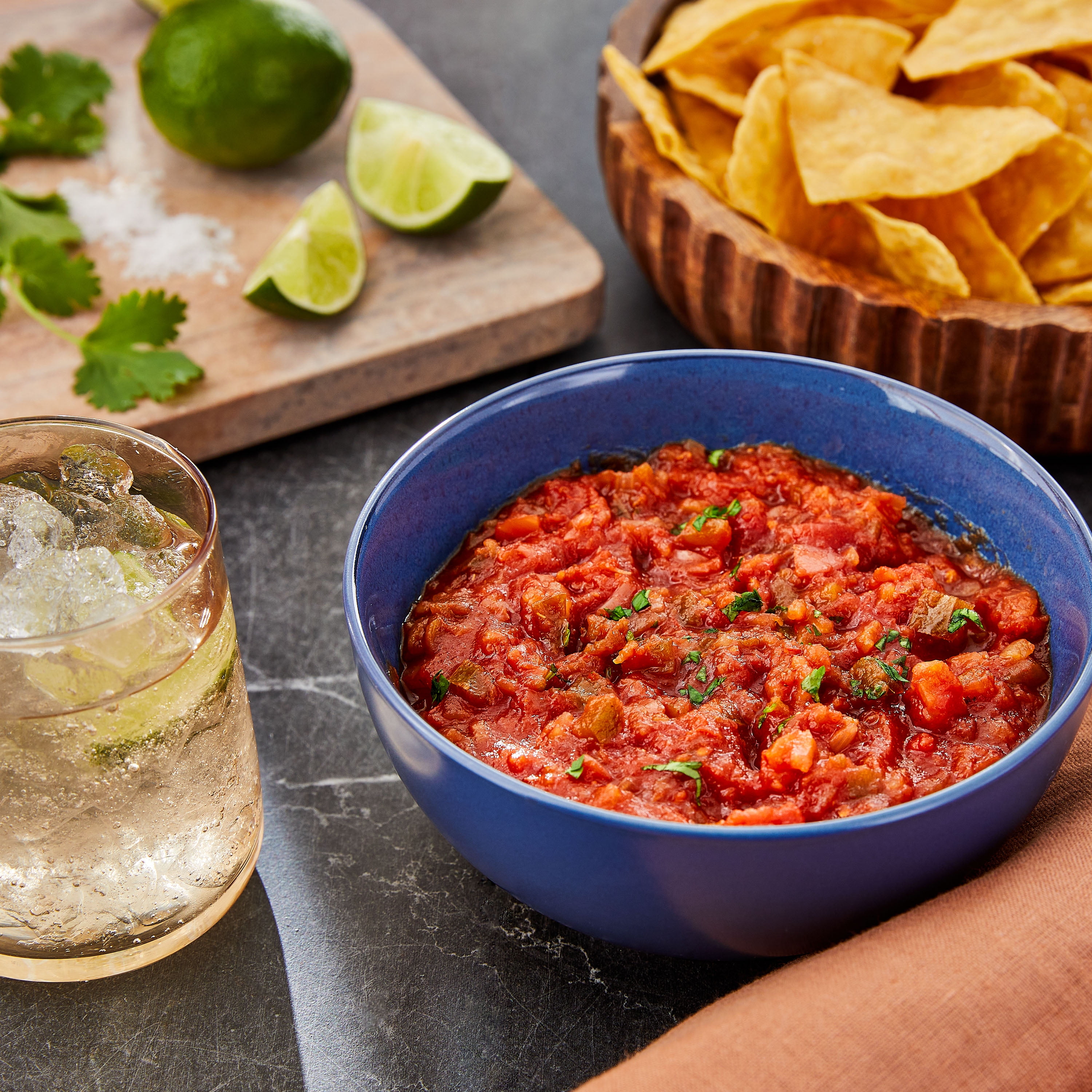 (4 pack) Great Value Thick and Chunky Hot Salsa, 16 oz