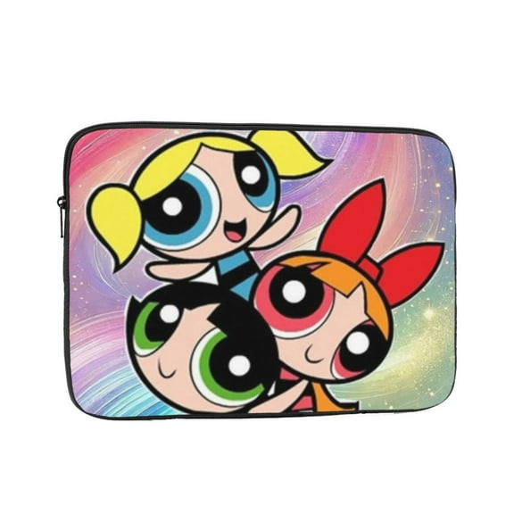 The Powerpuff Gi-rls Laptop Sleeve Case Shockproof Portable Laptop Inner Bag Protective Notebook Case 10 Inch