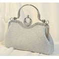 thumbnail image 2 of Kukuzhu Women's Evening Clutch Purse Retro Crystal Tote Bag Wedding Party Glitter Purse Evening Handbags, 2 of 6