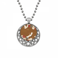 thumbnail image 1 of Cranes Flowers Pattern Geometry Necklaces Pendant Retro Moon Stars Jewelry, 1 of 3