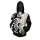 thumbnail image 3 of Ropa de otoño Y2k, sudaderas con estampado genial de lobo codicioso y luna aullante para hombre, sudadera con capucha para hombre, sudadera con capucha informal para hombre, 3 of 5