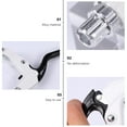 thumbnail image 3 of 1 Pair Mountain Bike Brake Levers Left and Right Hand Handlebar Levers for Cycling Riding Control, 3 of 6