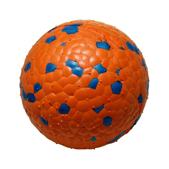 Juguete de rugby para perros Greeniant ETPU Bolas de juguete resistentes a mordeduras Interactivos naranja azul 7cm